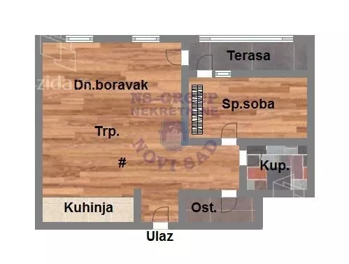 Dvosoban stan | 4zida