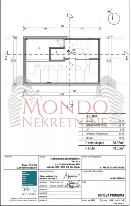 Troiposoban stan | 4zida