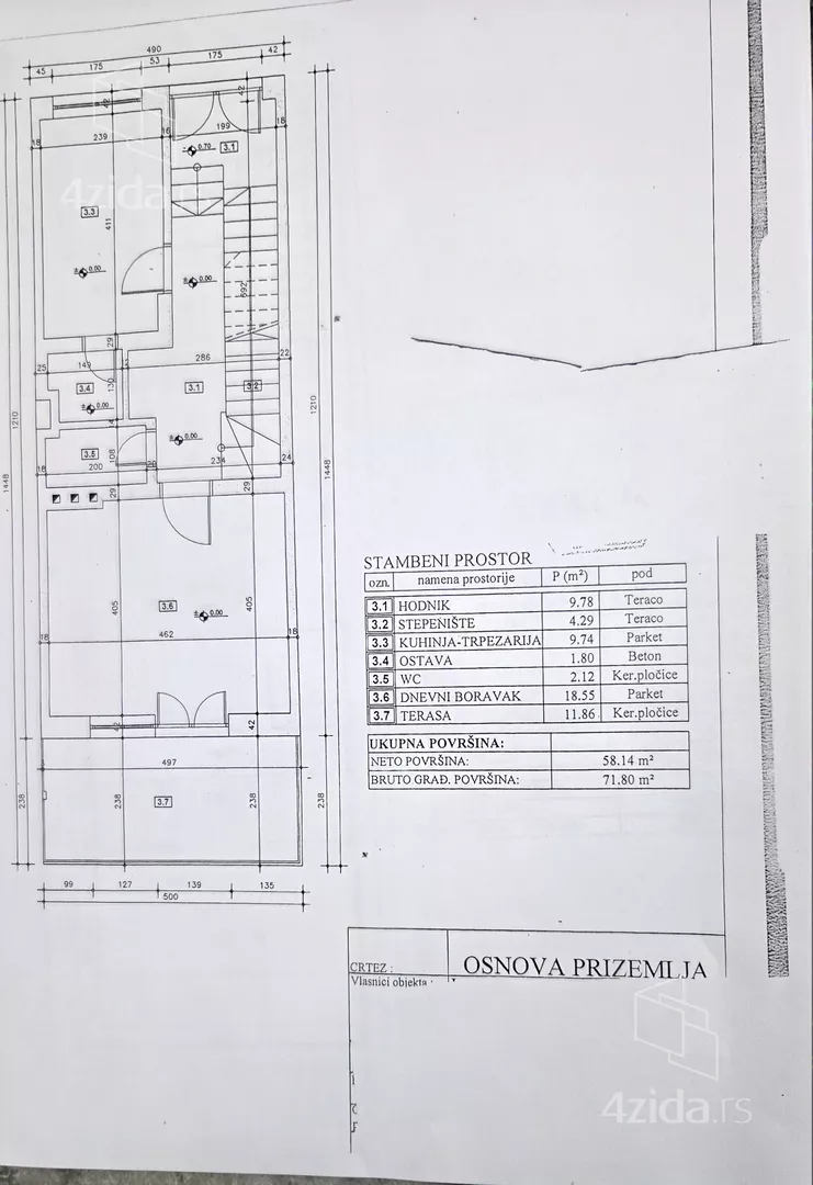 Sedmosoban stan | 4zida