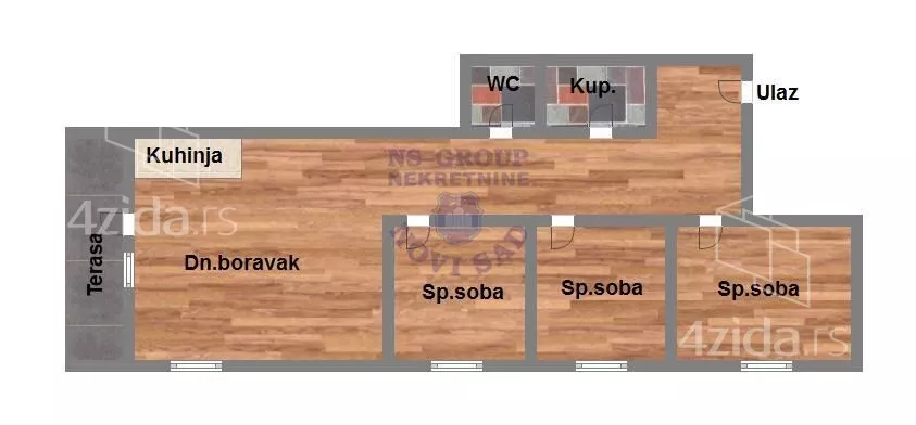 Četvorosoban stan | 4zida