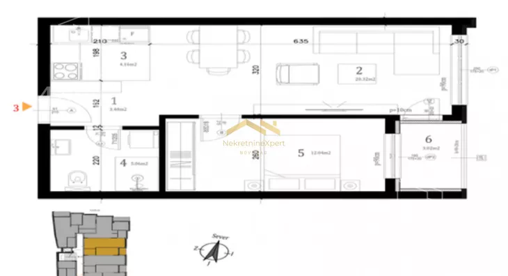 Dvosoban stan | 4zida