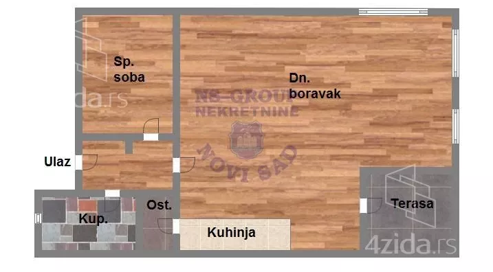 Dvosoban stan | 4zida