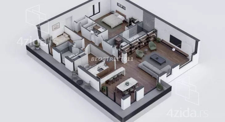 Četvorosoban stan | 4zida