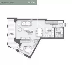 Slavija, Vračar, Beograd, 2.0 stan | 4zida.rs