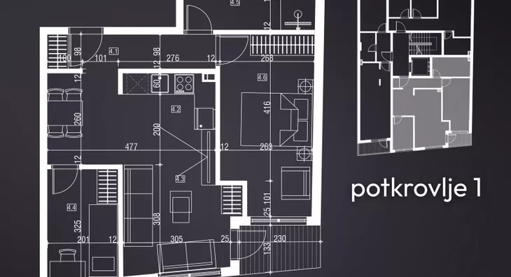 Dvoiposoban stan | 4zida