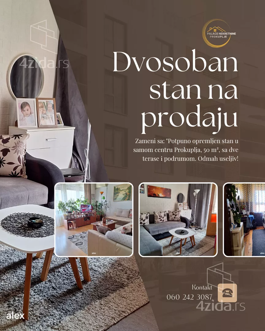 Dvosoban stan | 4zida