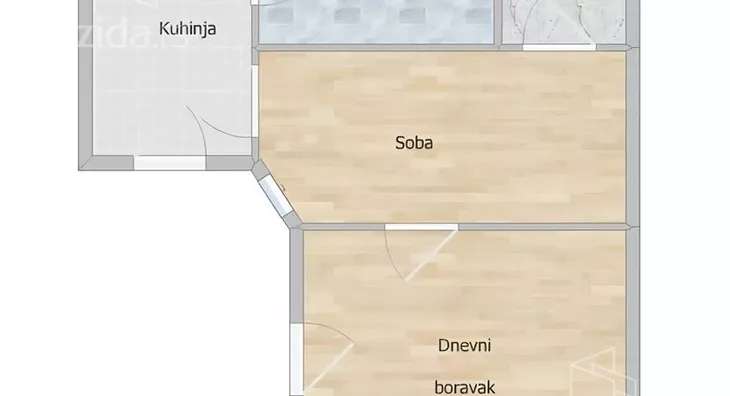 Dvosoban stan | 4zida