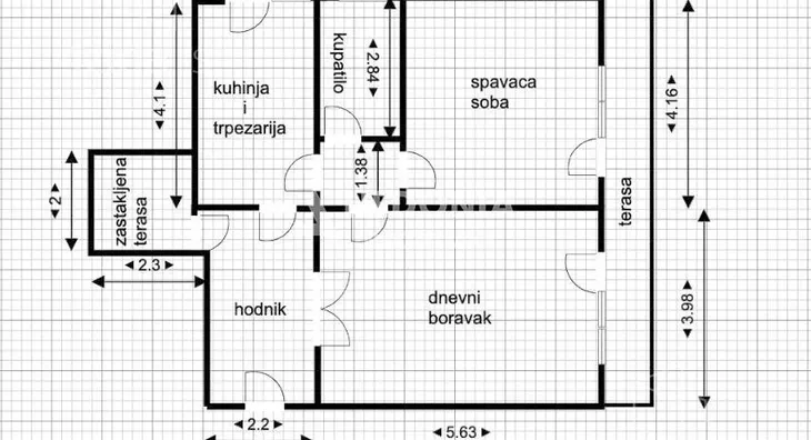 Dvosoban stan | 4zida