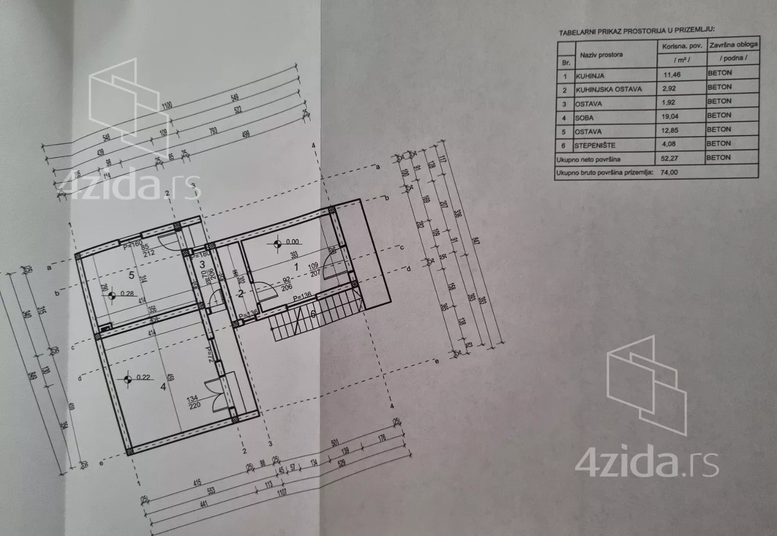 2-etažna kuća | 4zida