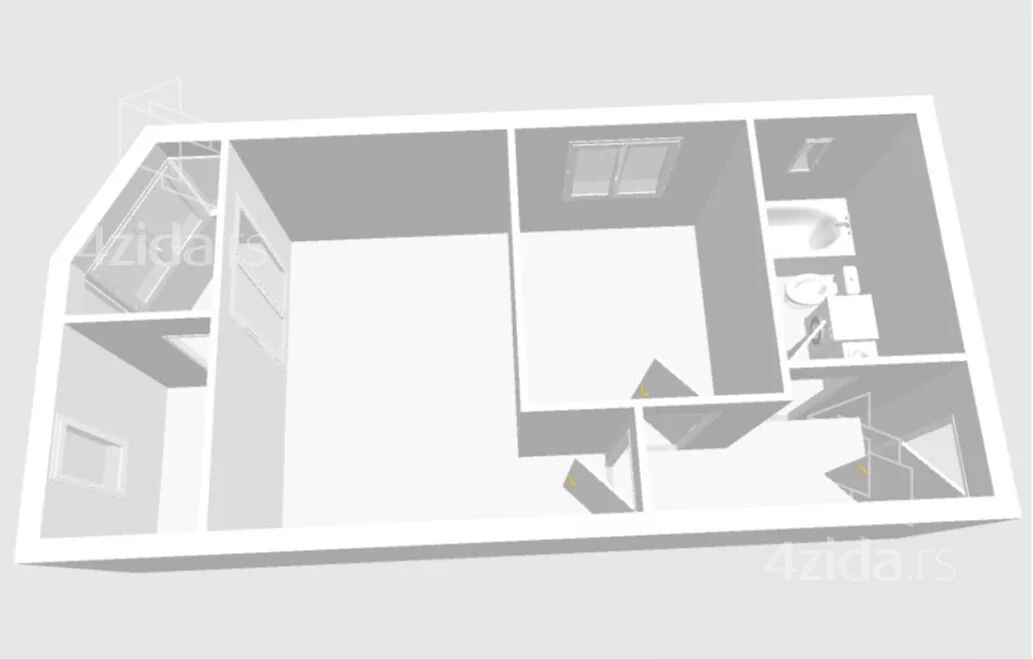 Jednoiposoban stan | 4zida