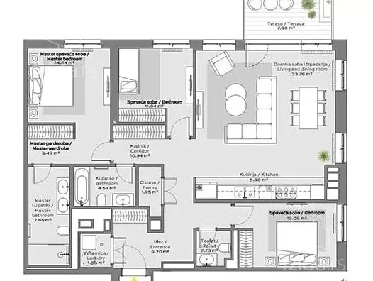 Četvorosoban stan | 4zida