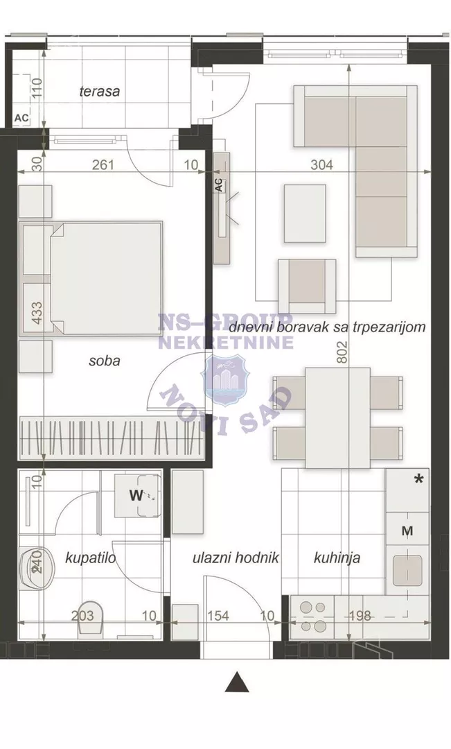 Dvosoban stan | 4zida