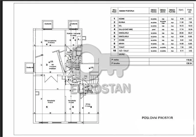 Poslovni prostor | 4zida