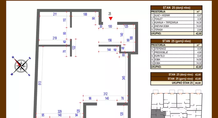 Trosoban stan | 4zida