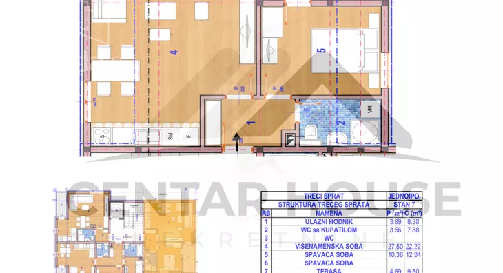 Dvosoban stan | 4zida