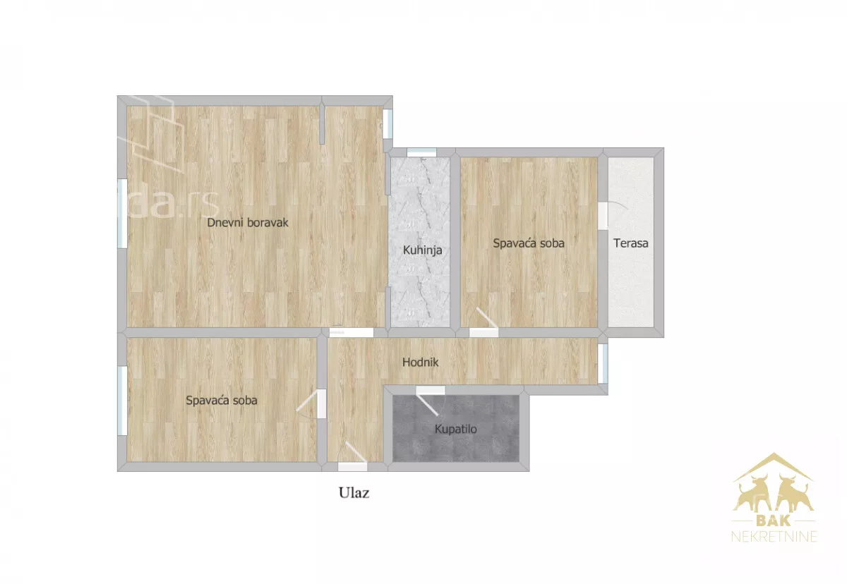 Trosoban stan | 4zida