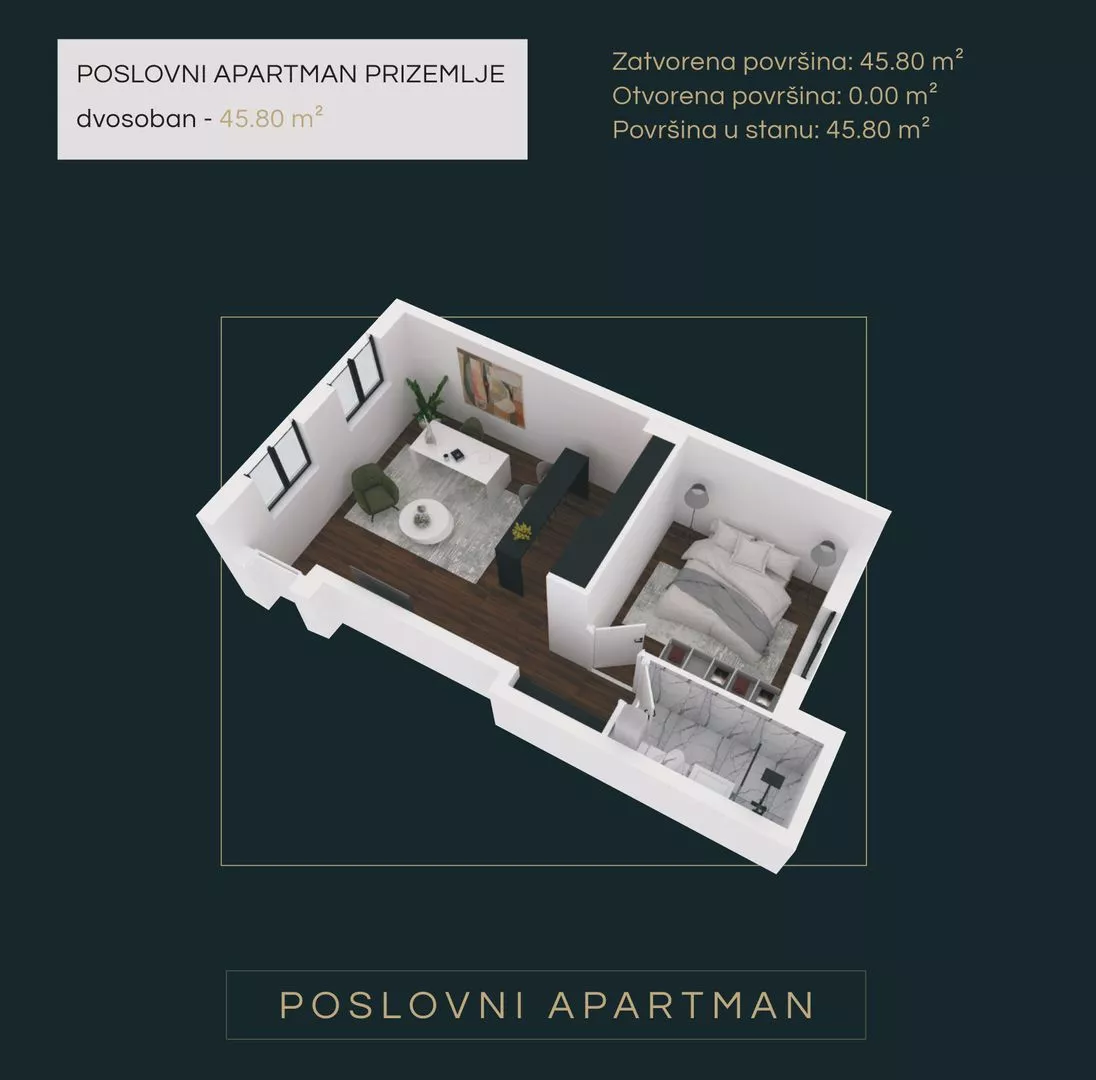 Dvosoban stan | 4zida
