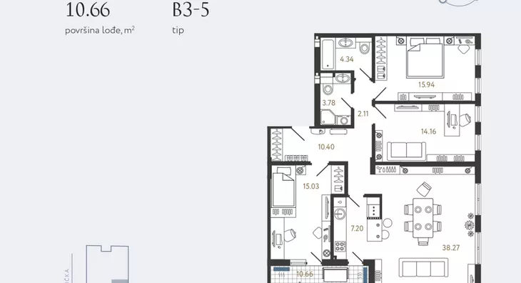 Četvorosoban | 4zida