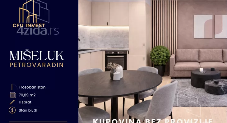 Trosoban stan | 4zida