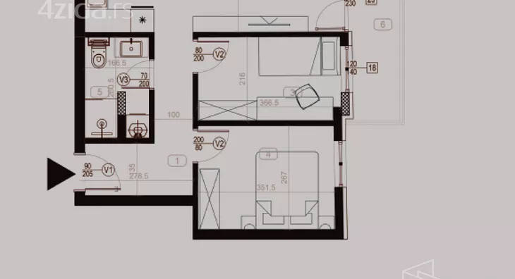 Dvoiposoban stan | 4zida