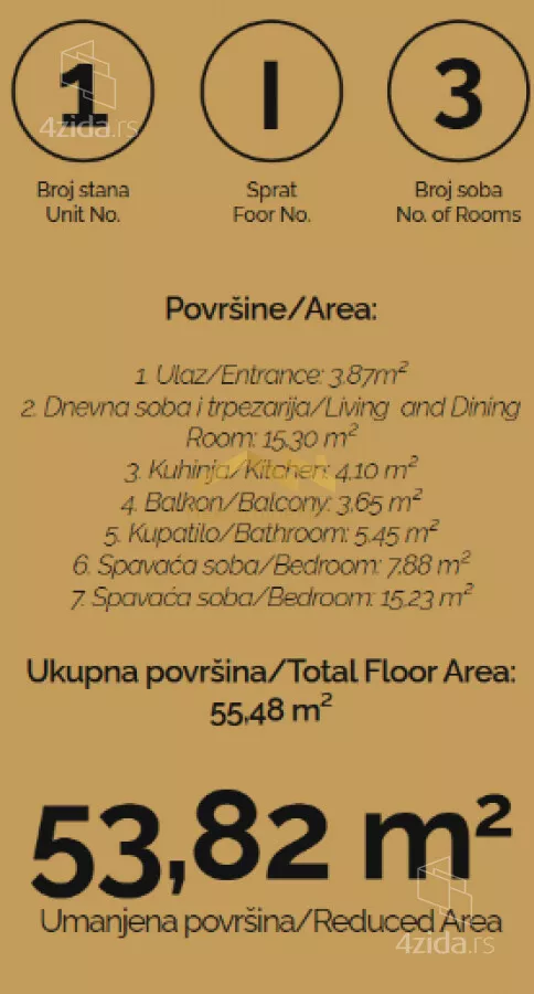 Dvoiposoban stan | 4zida