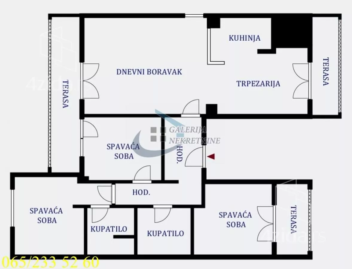 Četvorosoban stan | 4zida