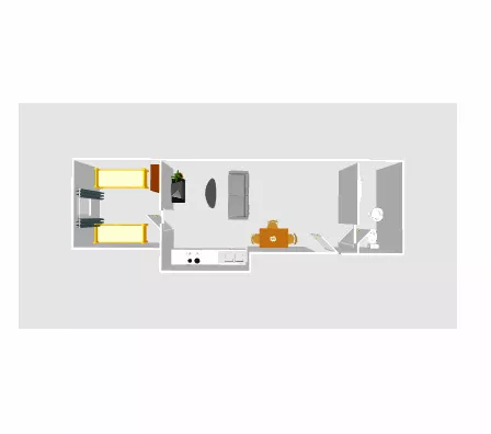 Jednosoban stan | 4zida