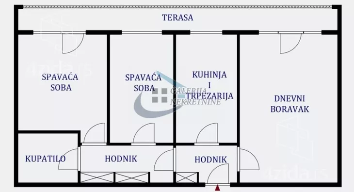 Dvoiposoban stan | 4zida