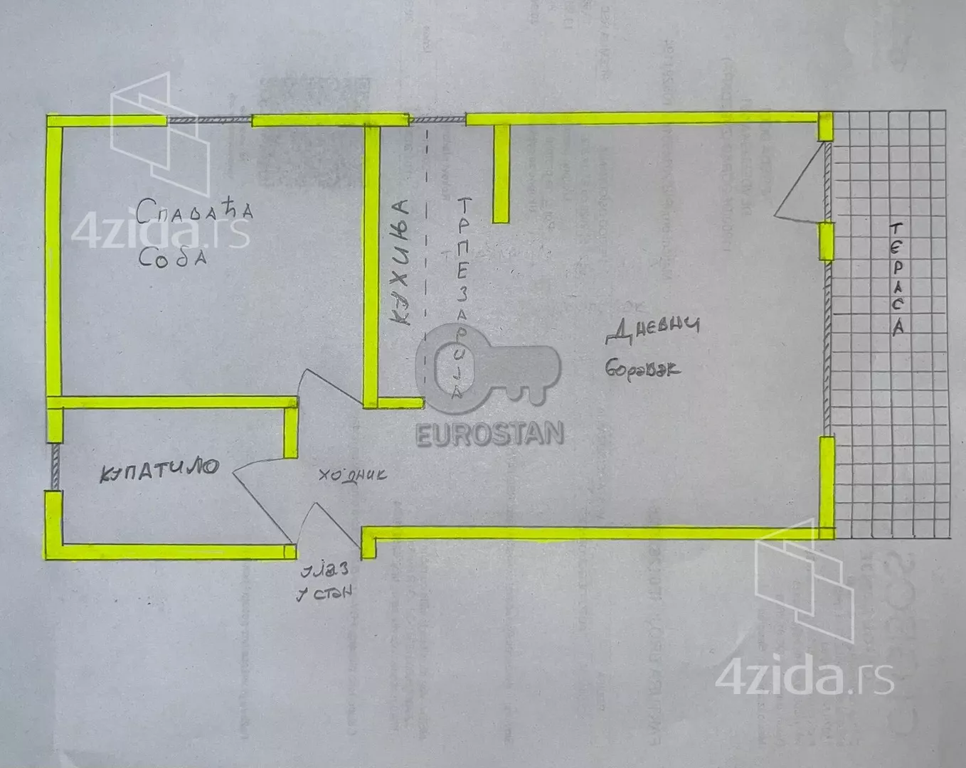 Dvosoban stan | 4zida