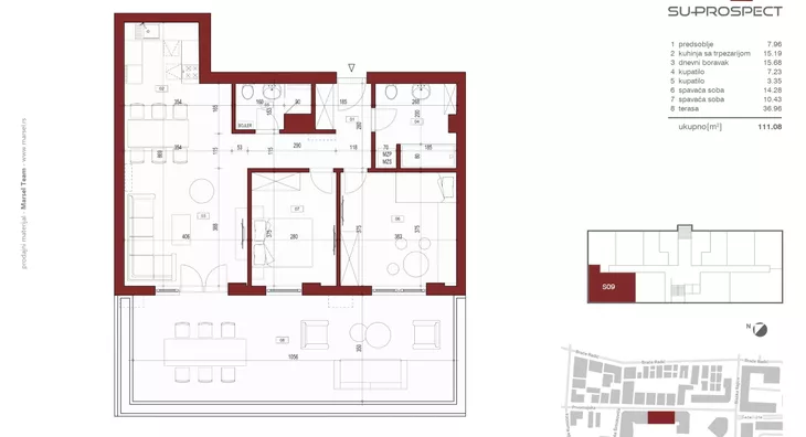 Trosoban stan | 4zida
