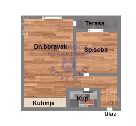 Dvosoban stan | 4zida