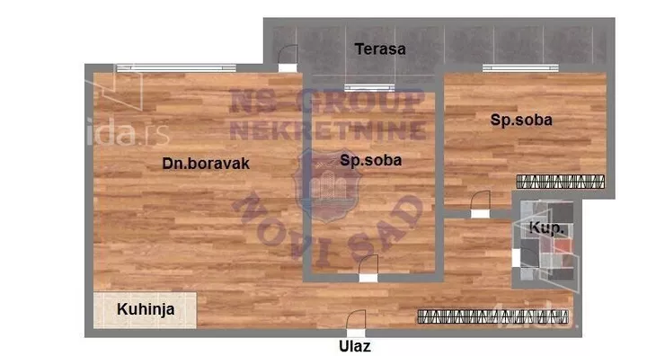 Trosoban stan | 4zida