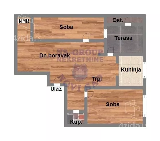 Dvoiposoban stan | 4zida