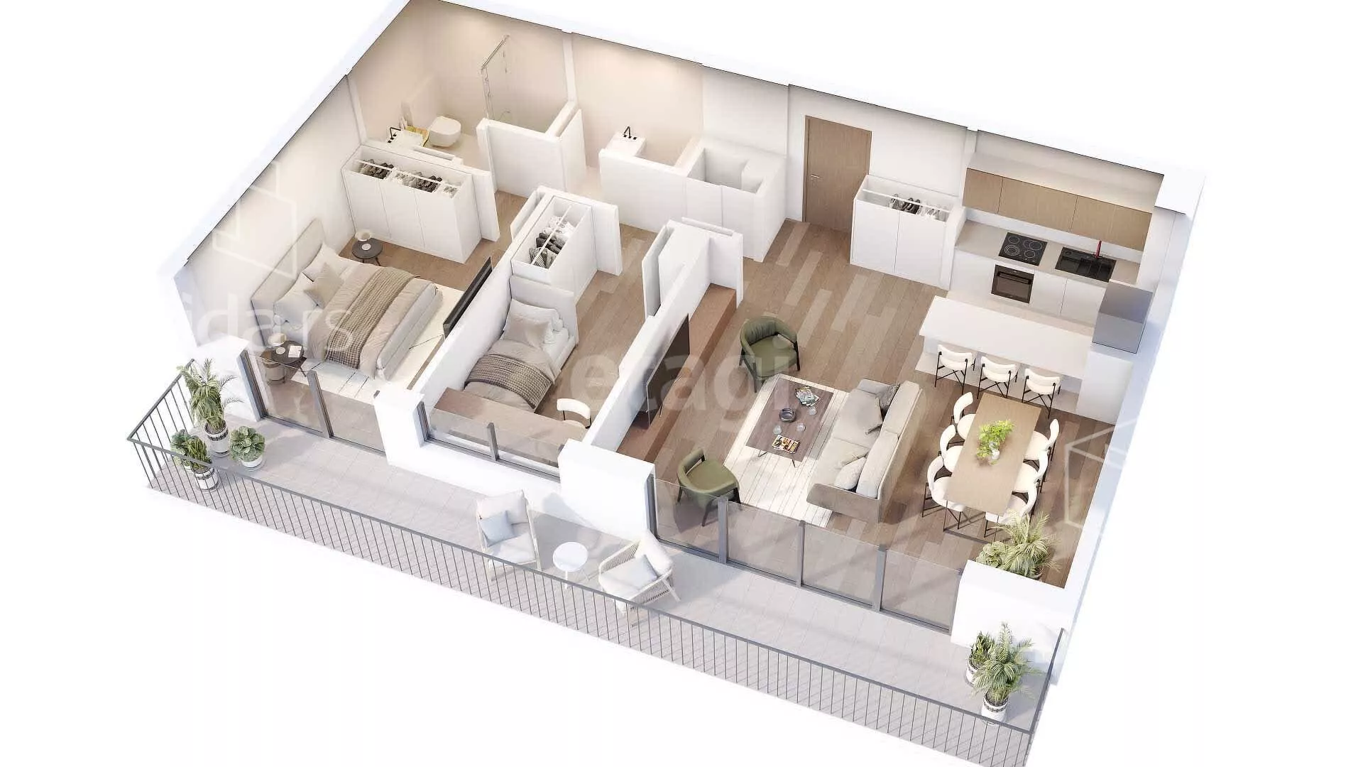 Trosoban stan | 4zida