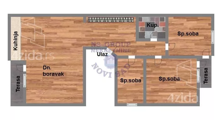 Četvorosoban stan | 4zida