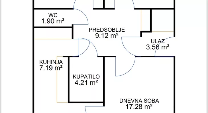 Trosoban stan | 4zida