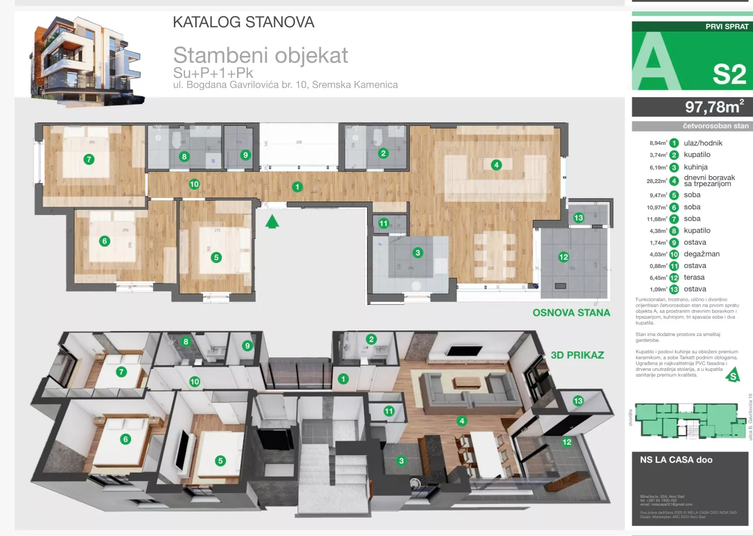 Četvorosoban | 4zida