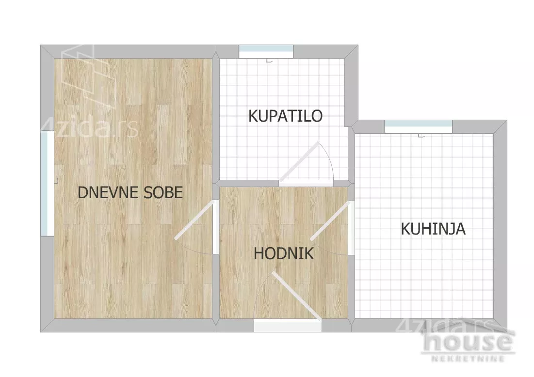 Jednosoban stan | 4zida