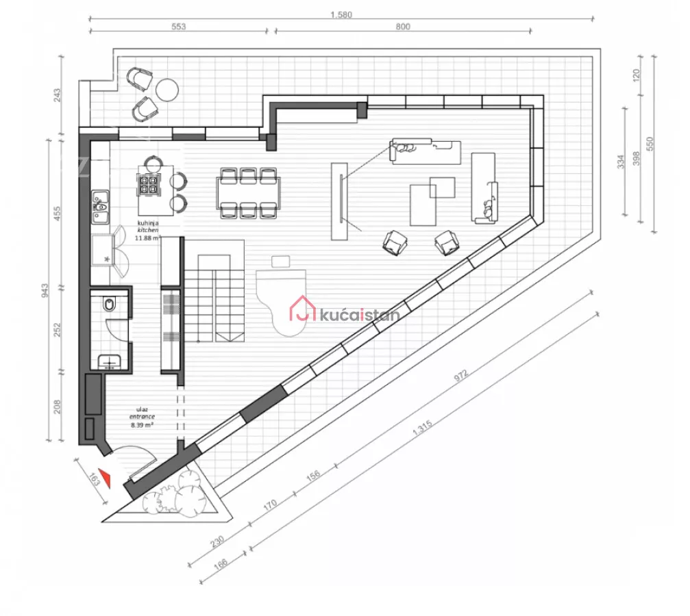 Petosoban stan | 4zida