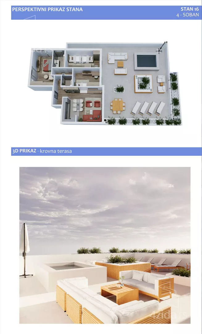 Dvosoban stan | 4zida