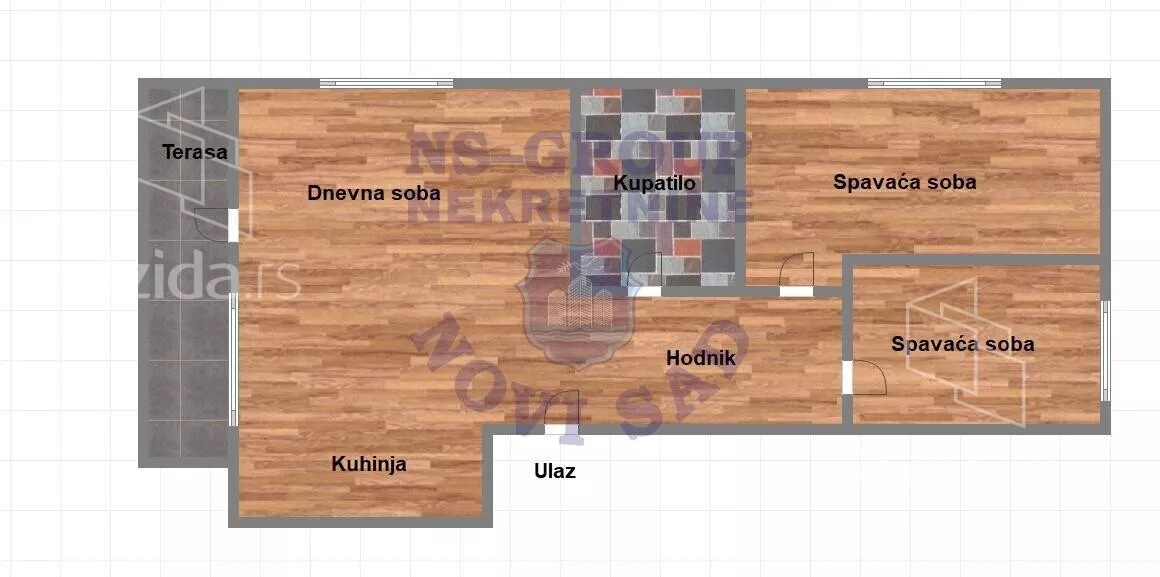 Trosoban stan | 4zida
