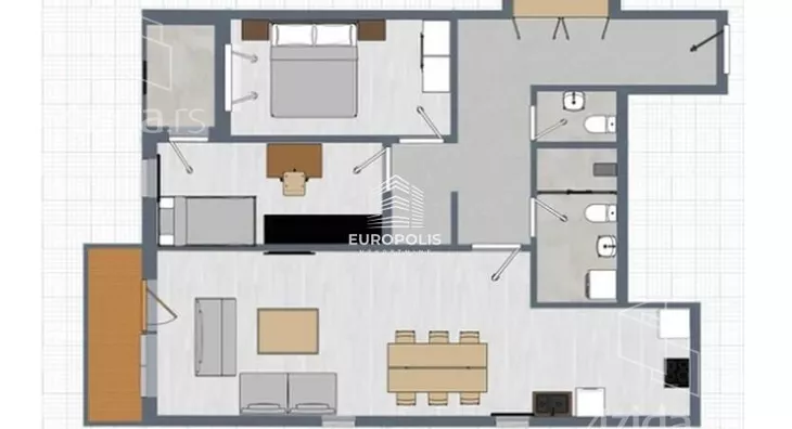 Trosoban stan | 4zida