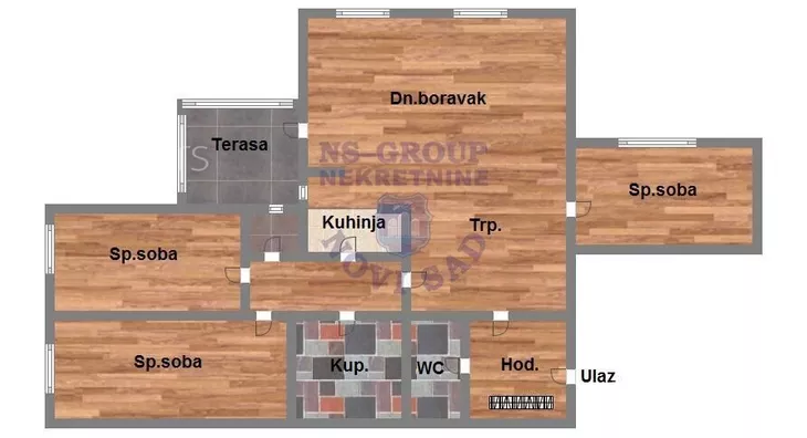 Troiposoban stan | 4zida