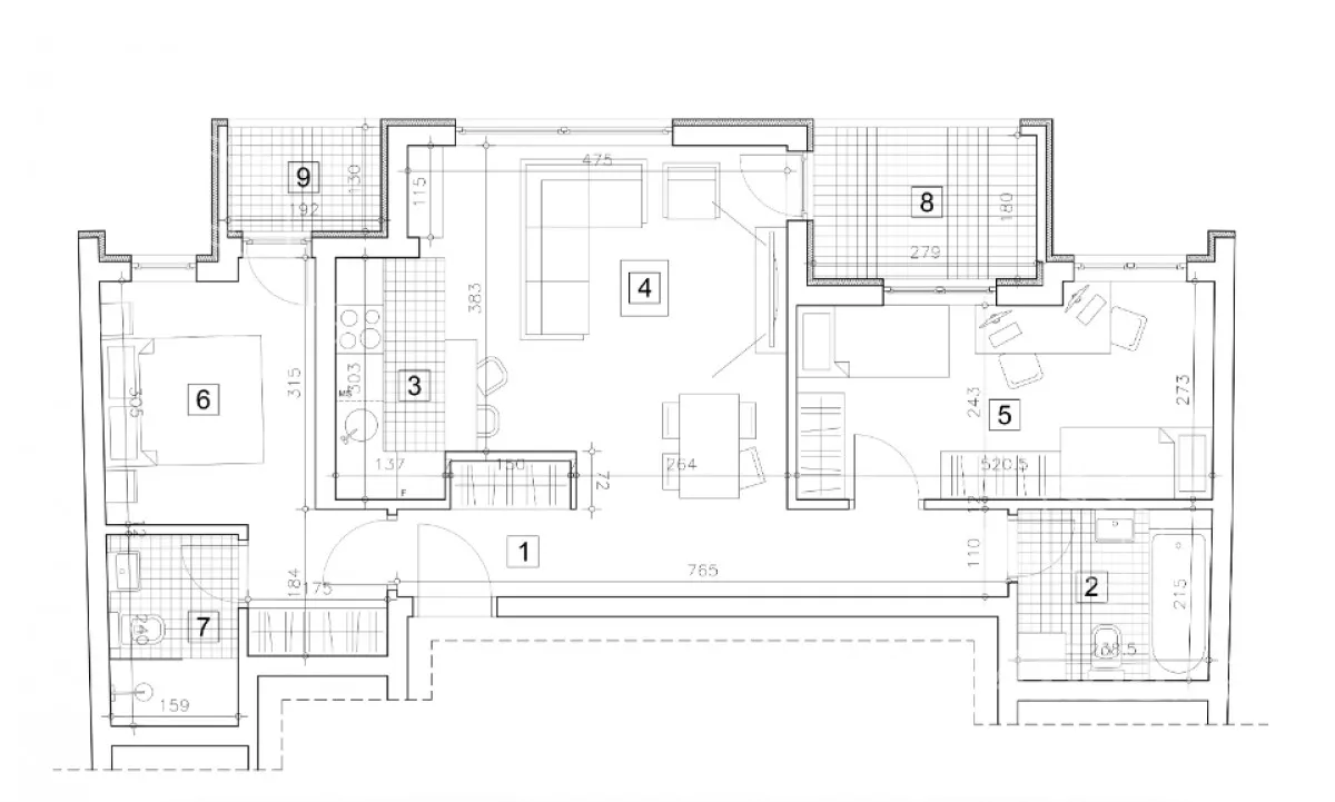 Trosoban stan | 4zida
