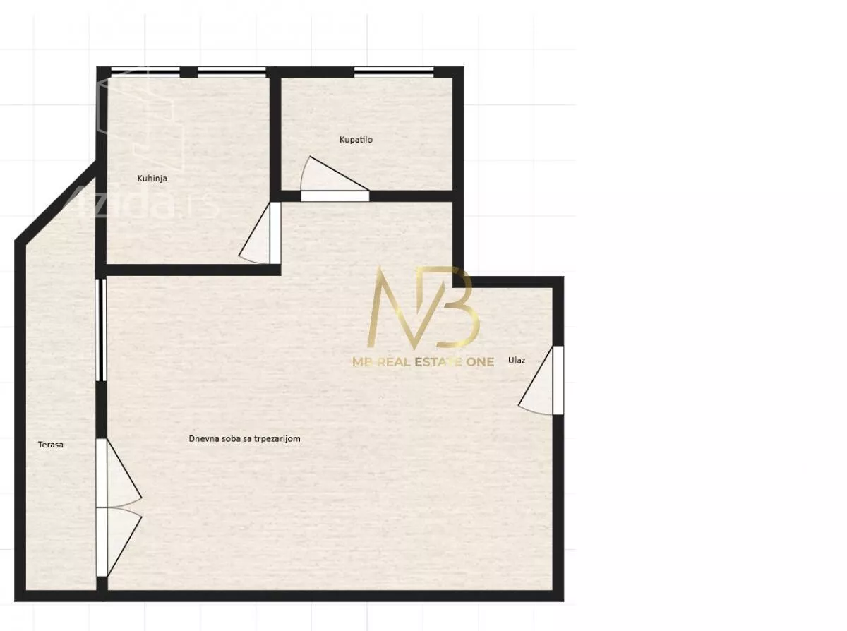 Jednosoban stan | 4zida