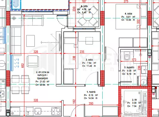 Dvoiposoban stan | 4zida