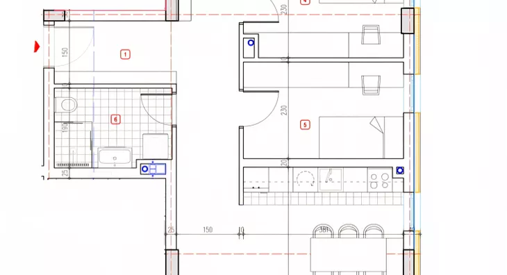 Jednoiposoban stan | 4zida