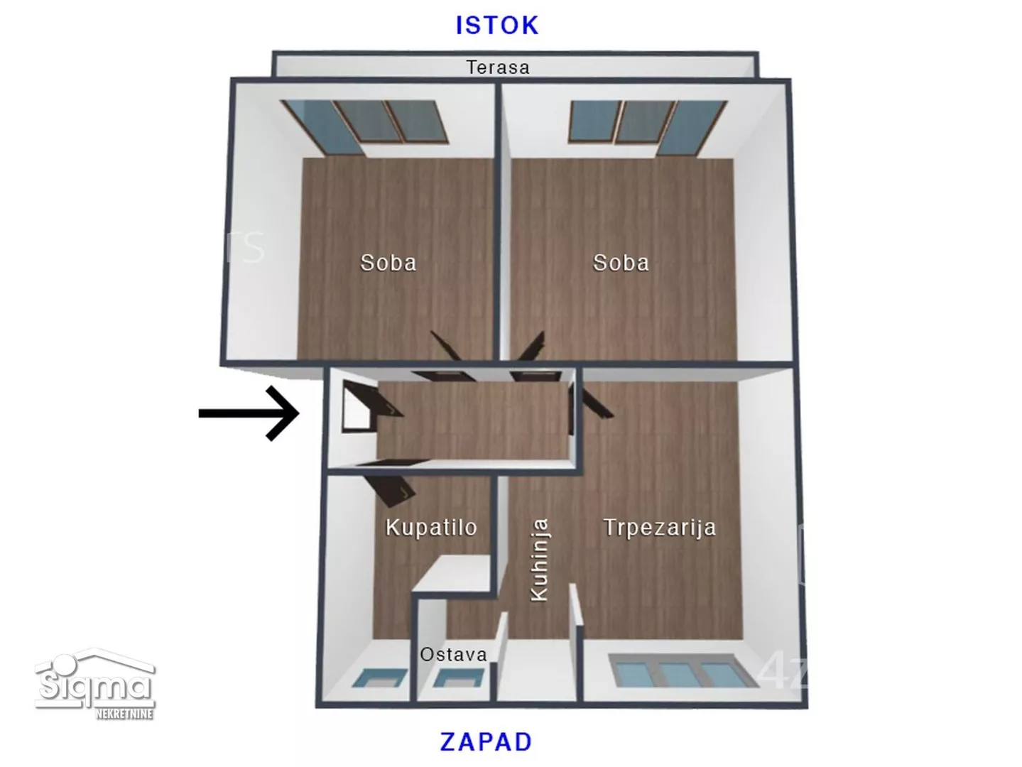 Dvoiposoban stan | 4zida