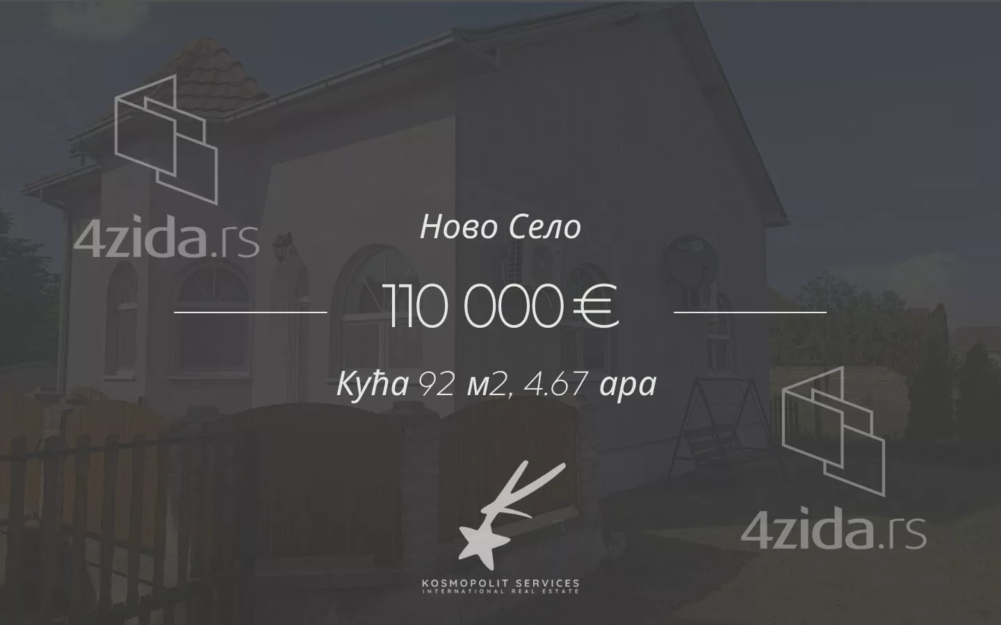 1-etažna kuća | 4zida
