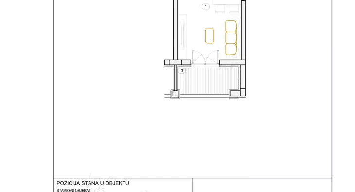 Jednosoban stan | 4zida